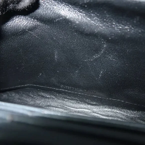 SAINT LAURENT Envelope Grey Leather Shoulder Bag 1108-011625 - Picture 11 of 12